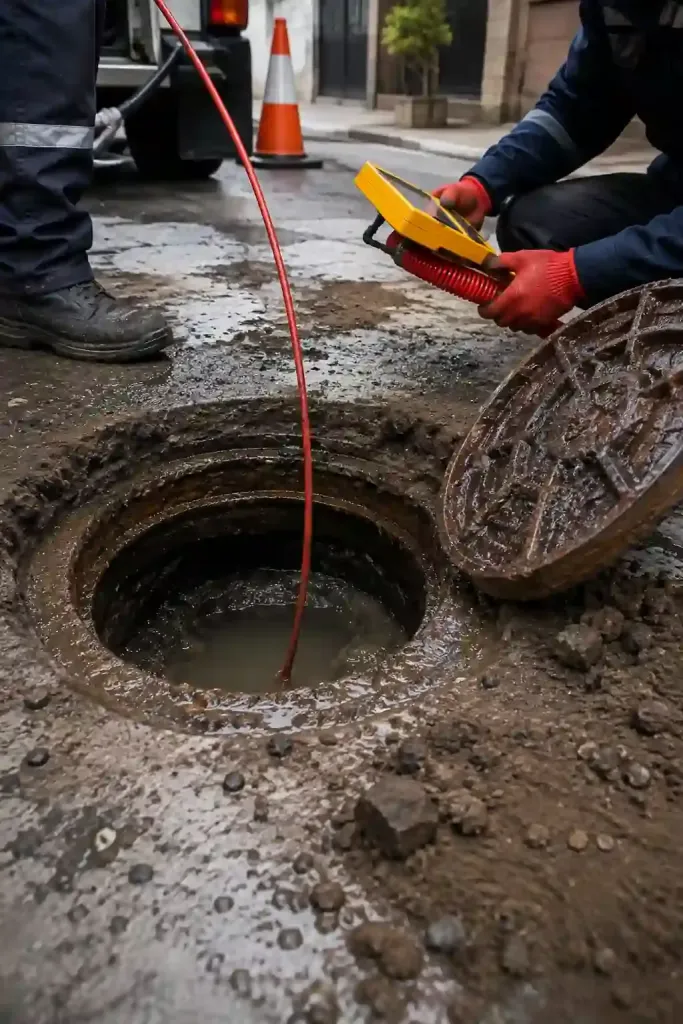 Mantenimiento preventivo de alcantarillado con bomba en Benito Juarez