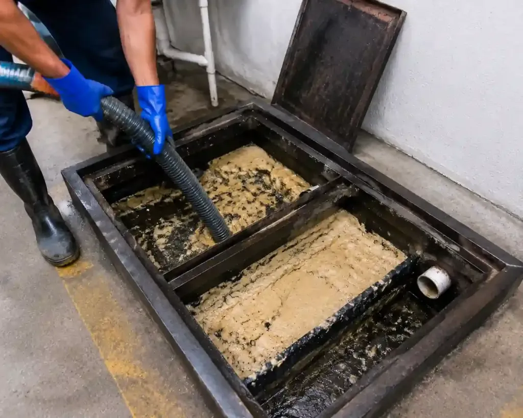 Limpieza de trampas de grasa para comercios y restaurantes en Benito Juarez